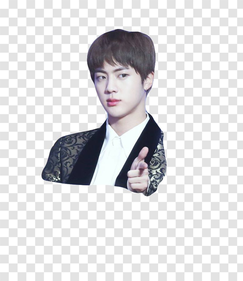 Jin BTS Blood Sweat & Tears Golden Disc Awards Bangs - Perspiration Transparent PNG