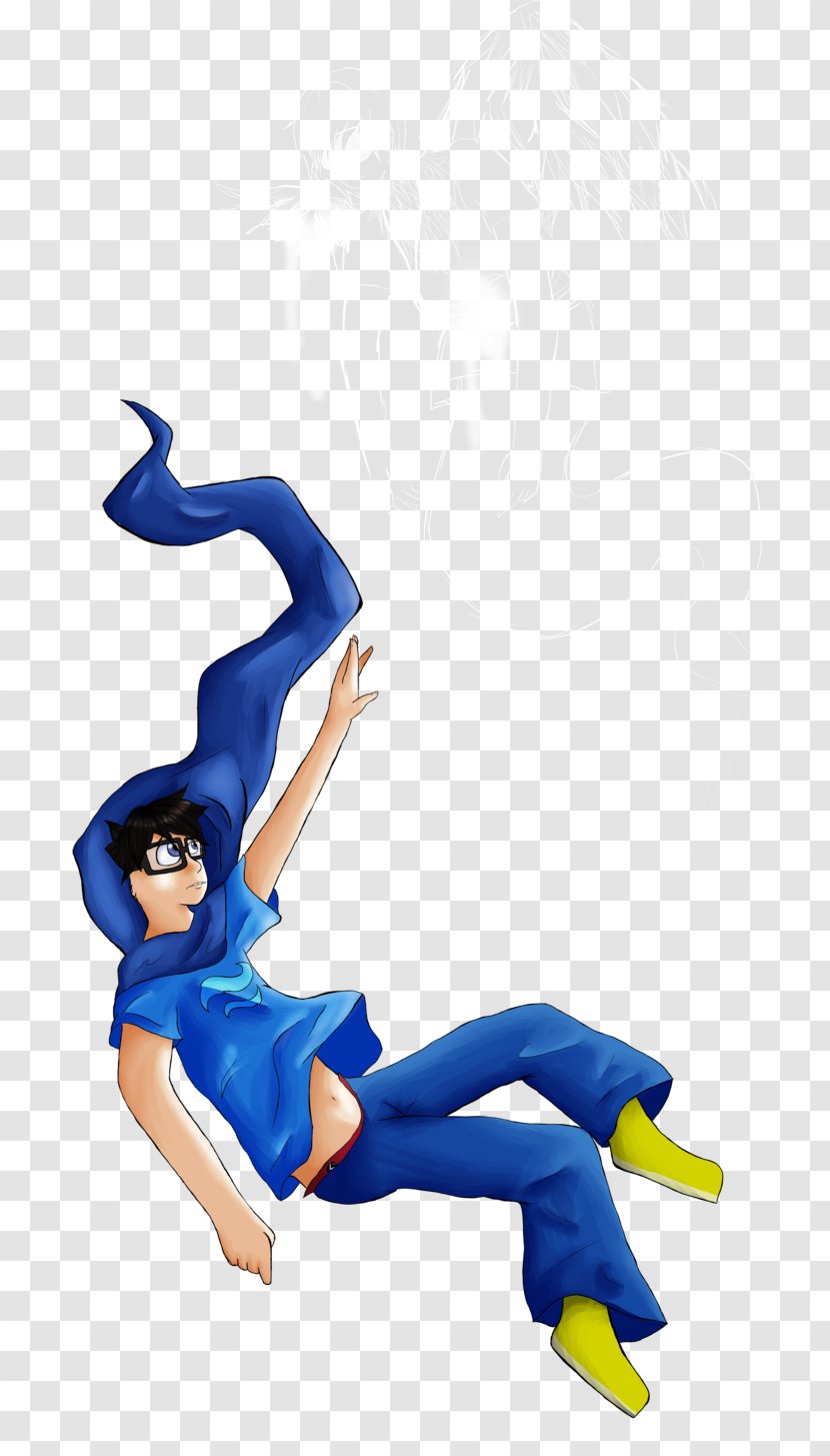 Cobalt Blue Superhero Figurine Cartoon - Tricky Transparent PNG