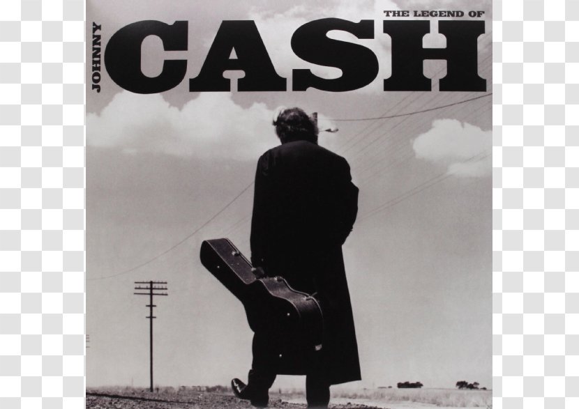 The Legend Of Johnny Cash Phonograph Record Jackson Album - At Folsom Prison Transparent PNG