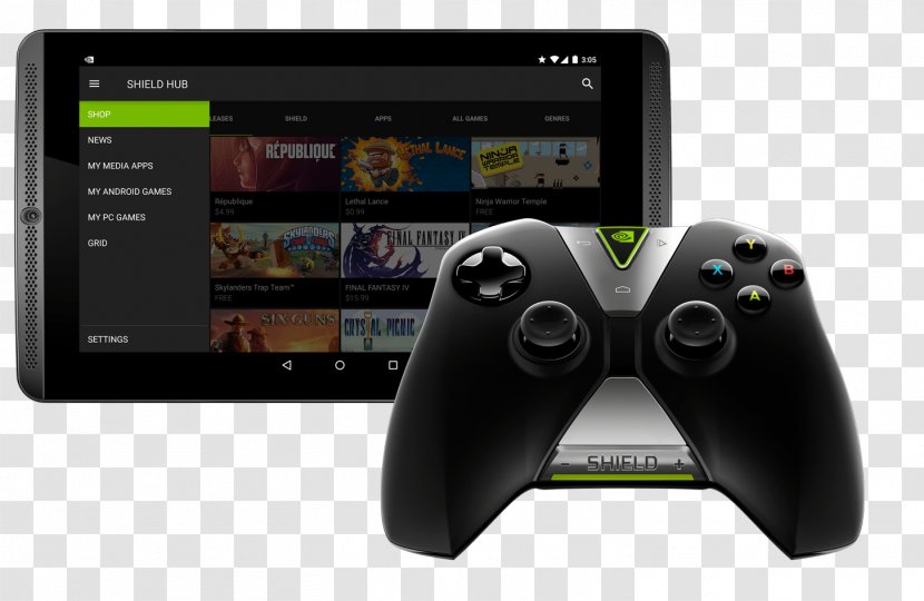 Nvidia Shield Game Controllers SHIELD Controller Video Transparent PNG