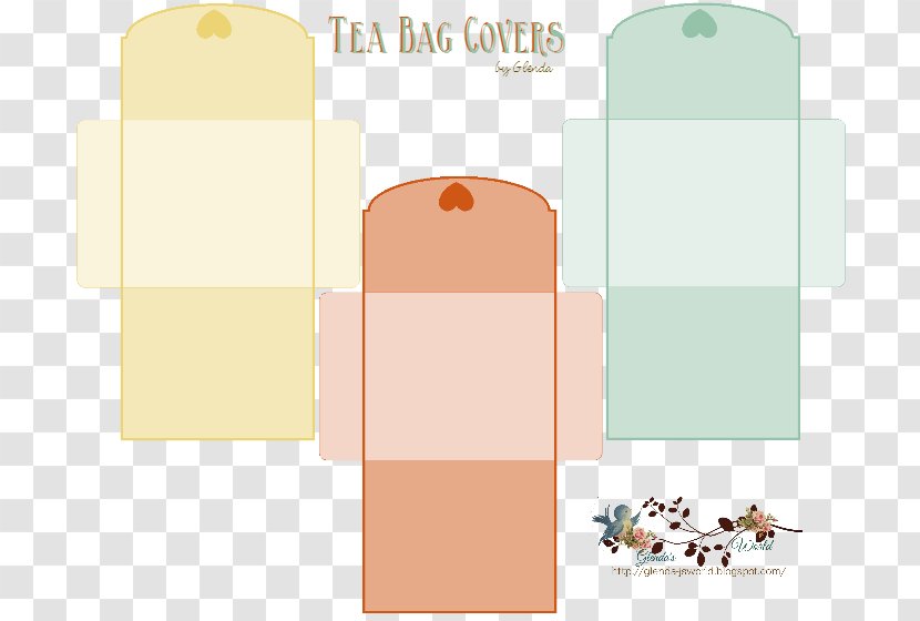 Green Tea Bag Party White - Text - Canoe Cards Transparent PNG