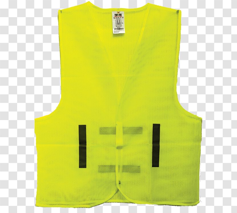 Gilets Jacket High-visibility Clothing Fastener - Outerwear - Safety Transparent PNG