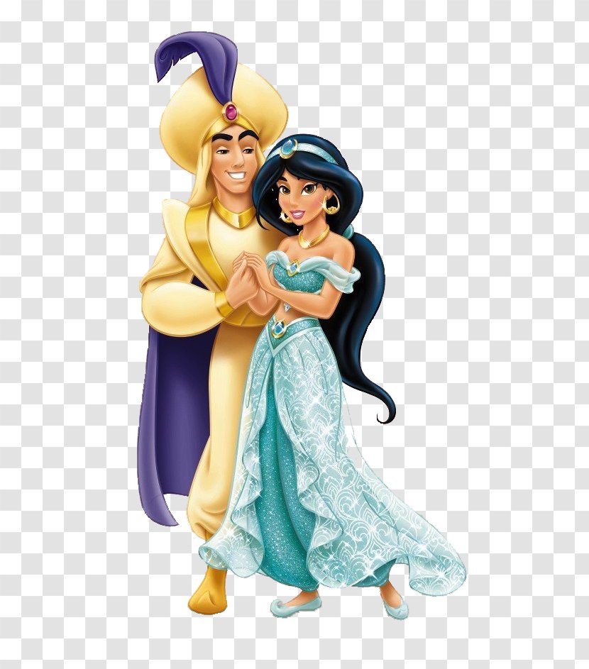 Princess Jasmine Aladdin Snow White Genie Ariel - Disney - Image Transparent PNG