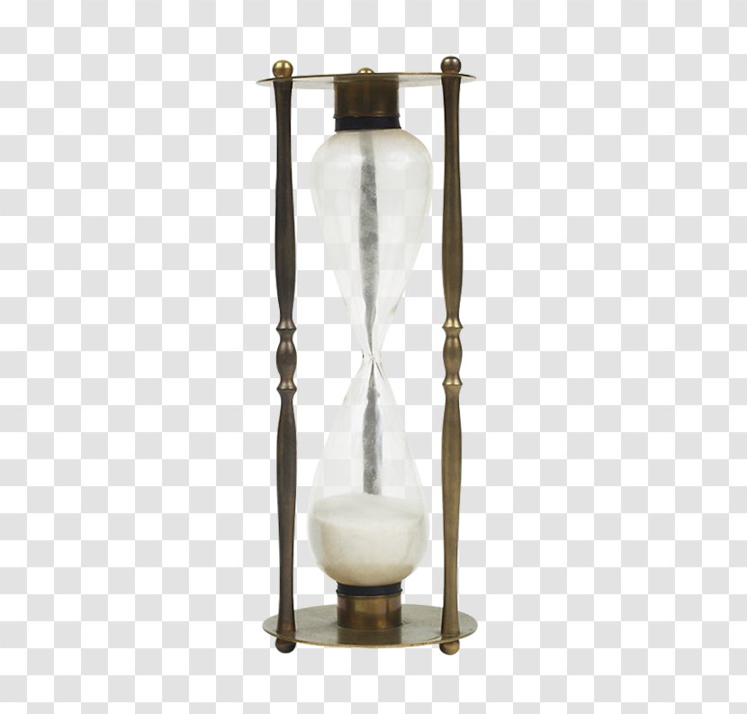 Hourglass Time - Brass Transparent PNG