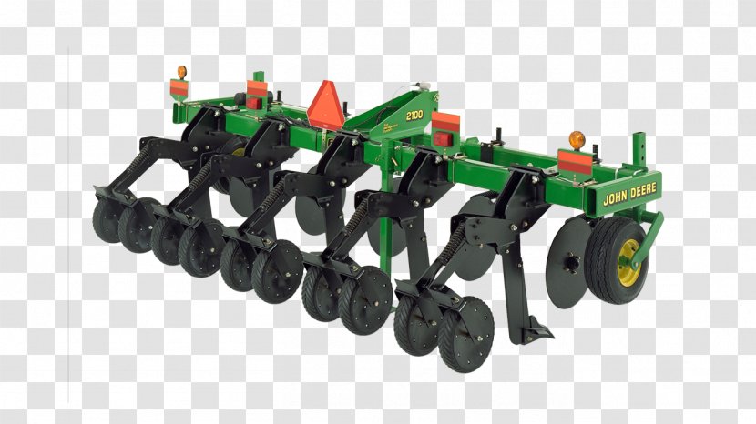 John Deere Tillage Cultivator Agriculture Plough - Threepoint Hitch - Machine Transparent PNG