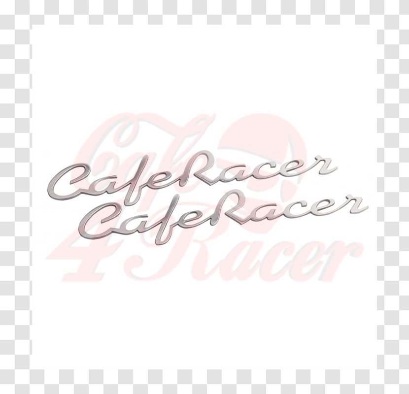 Product Logo Font Pink M - Cafe Racer Transparent PNG