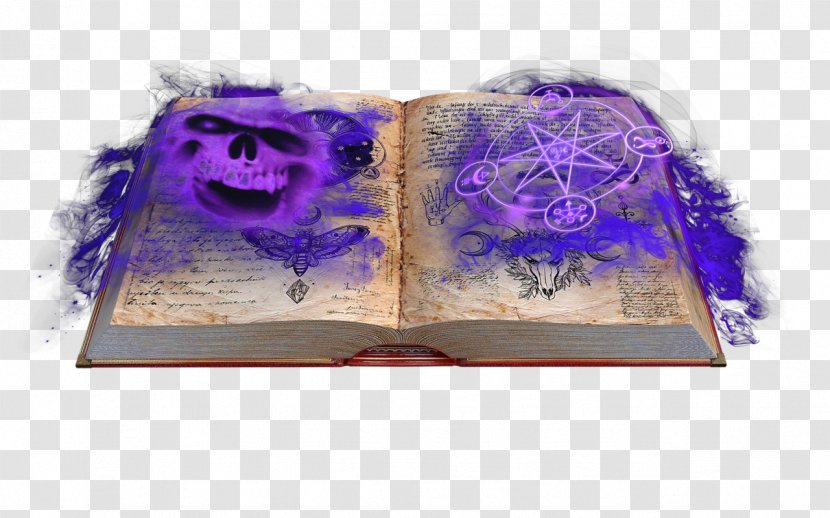 لغز الموت Magic Book Of Shadows Incantation Witch - Occult - Books Transparent PNG