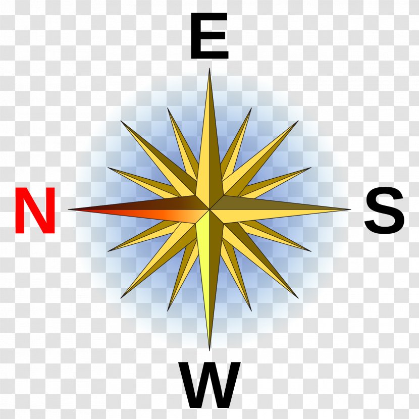 North Compass Rose Clip Art - Logo Transparent PNG