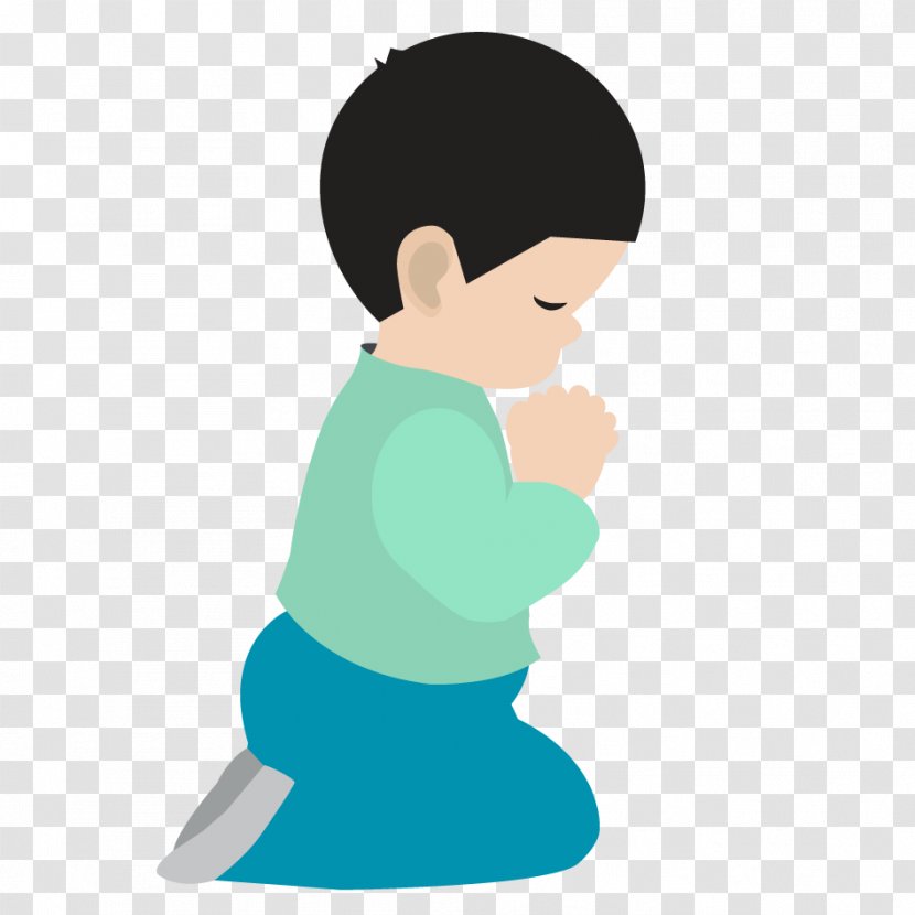 Praying Hands Prayer Boy Child Clip Art - Cartoon - Desperate Student Cliparts Transparent PNG