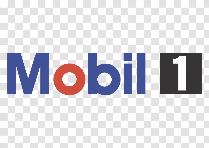 Mobil 1 Logo ExxonMobil - Motor Oil - Super B Transparent PNG