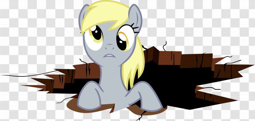 Derpy Hooves Pony Rarity - Watercolor - Heart Transparent PNG