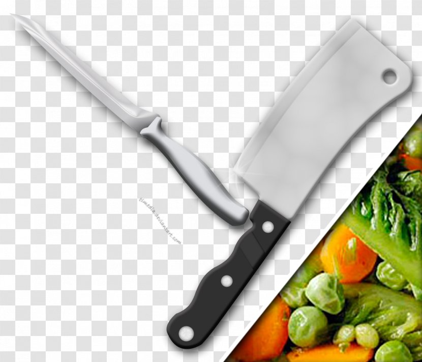 Kitchen Knife Utensil - Blade - Utensils Transparent PNG