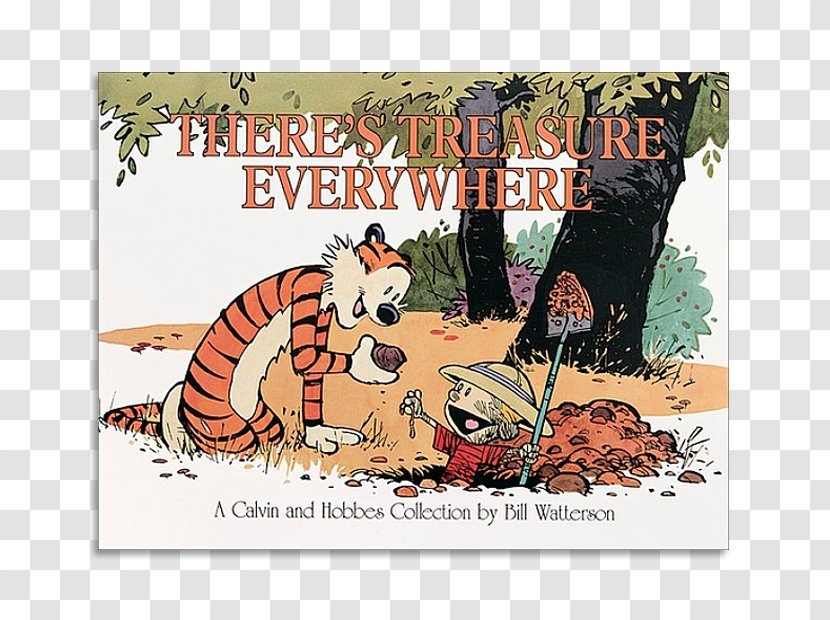 There's Treasure Everywhere The Authoritative Calvin And Hobbes Homicidal Psycho Jungle Cat Complete & Transparent PNG
