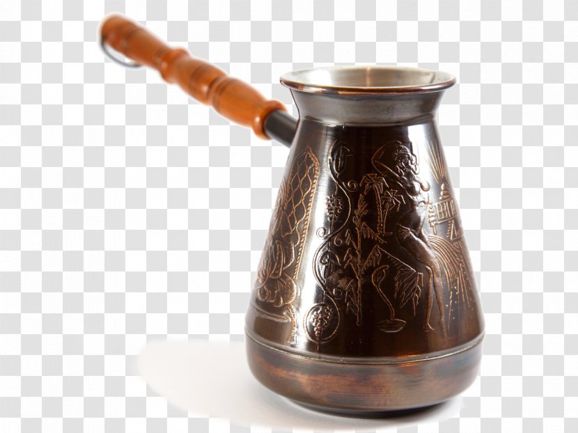 Turkish Coffee Cezve Copper Pot - Infusion - Sultan Transparent PNG