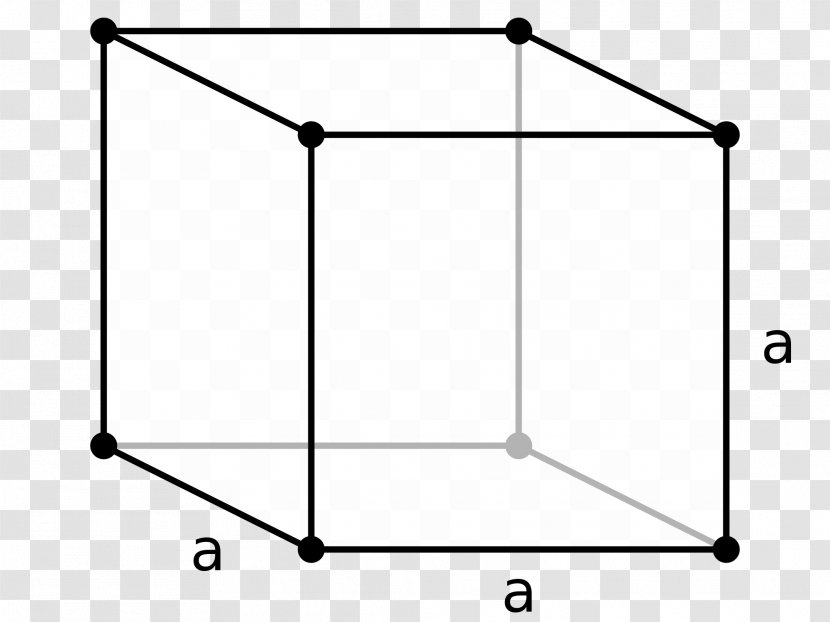 Bravais Lattice Tetragonal Crystal System Structure Cubic - Cube Transparent PNG