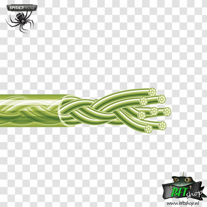 Braided Fishing Line Weaving Angling - Rope - Moss Transparent PNG