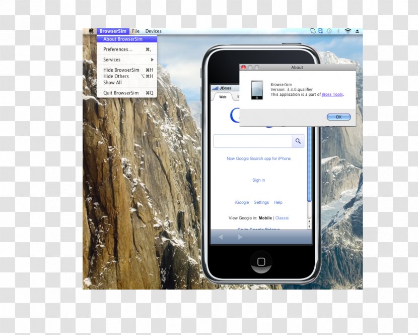 Smartphone Mac OS X Snow Leopard Electronics - Gadget - Free Creative Dialog Buckle Transparent PNG