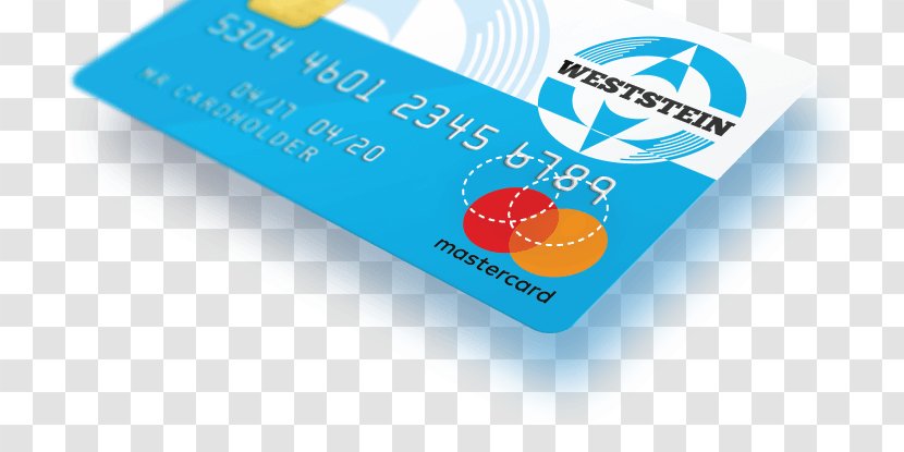WestStein Credit Card Prepaid Creditcard Mastercard Prepayment For Service - Brand - Promotional Cards Transparent PNG