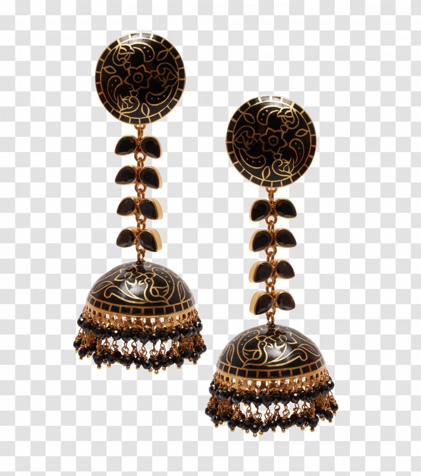 Earring New York City Gold Gemstone Jewellery - Earrings Transparent PNG