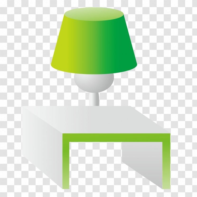Lampe De Bureau Computer File - Yellow - Green Circle Lamp Image Transparent PNG