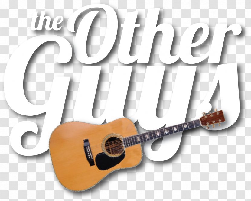 Acoustic Guitar Logo Brand Font - String Instrument Accessory - The Other Guys Transparent PNG