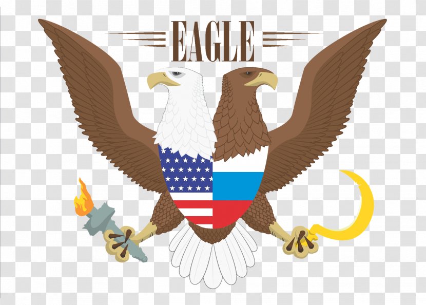 Eagle Bird Of Prey Bolshoi Theatre, Moscow Travel - Wing Transparent PNG