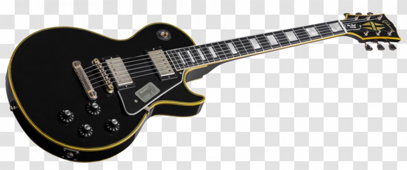 Gibson Les Paul Custom ES-335 Studio Guitar - String Instrument Transparent PNG