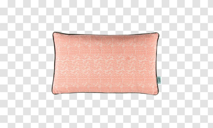 Throw Pillows Cushion Rectangle - Peach - Pillow Transparent PNG