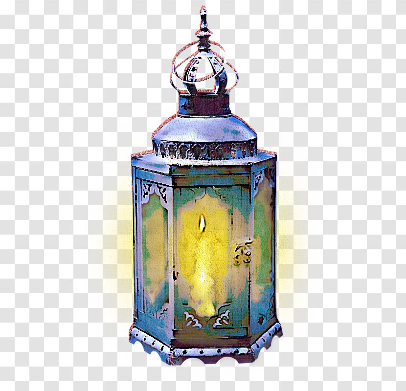 Blue Lighting Lantern Light Fixture Candle Holder - Sconce - Metal Interior Design Transparent PNG