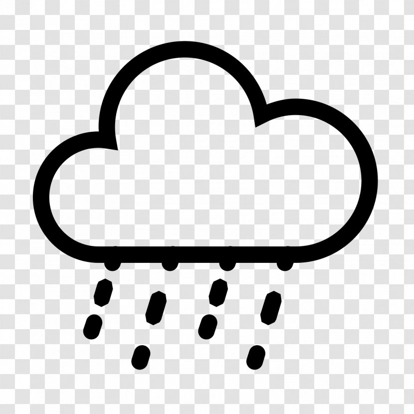 Weather Forecasting Rain Storm Cloud - Heart - Heavy Transparent PNG