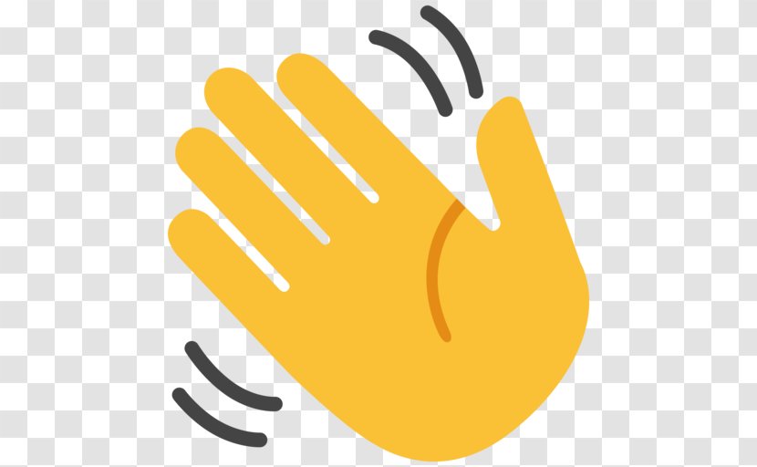 Wave Emoji Clip Art Hand-waving - Ok Hand Noto Transparent PNG