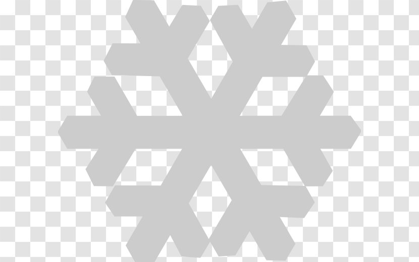 Snowflake Clip Art - Red - Grey Transparent PNG