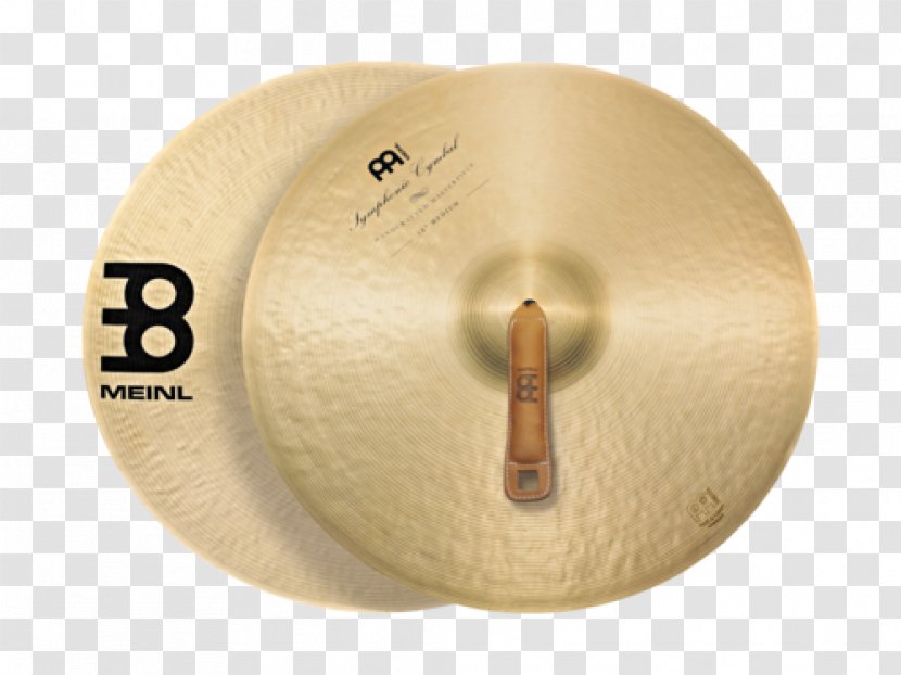 Hi-Hats Cymbal Meinl Percussion Symphonic Thin Orchestra - Non Skin Instrument - Cymbals Transparent PNG