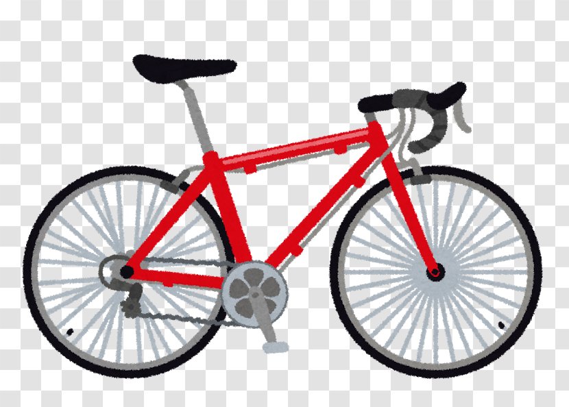 Racing Bicycle City Hybrid Tires - Frames Transparent PNG