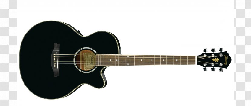 Ibanez AEG10II Acoustic-Electric Guitar Acoustic - Flower Transparent PNG