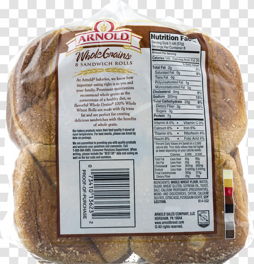 Whole Grain Rye Bread Transparent PNG