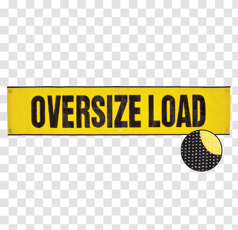 Oversize Load Logo Truck Metal Emergency Vehicle Lighting - Signage - Freight Transparent PNG