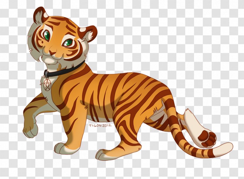 Tiger Lion Cat Cartoon Drawing - Animal Figure - Armada Poster Transparent PNG