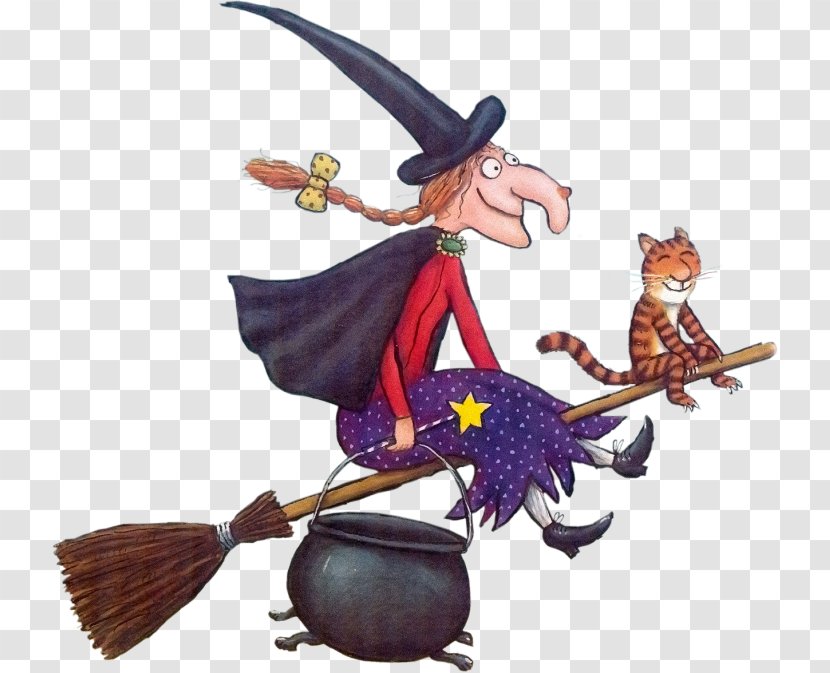 Stick Man Room On The Broom Zog Gruffalos Child - Book - Witch Transparent PNG