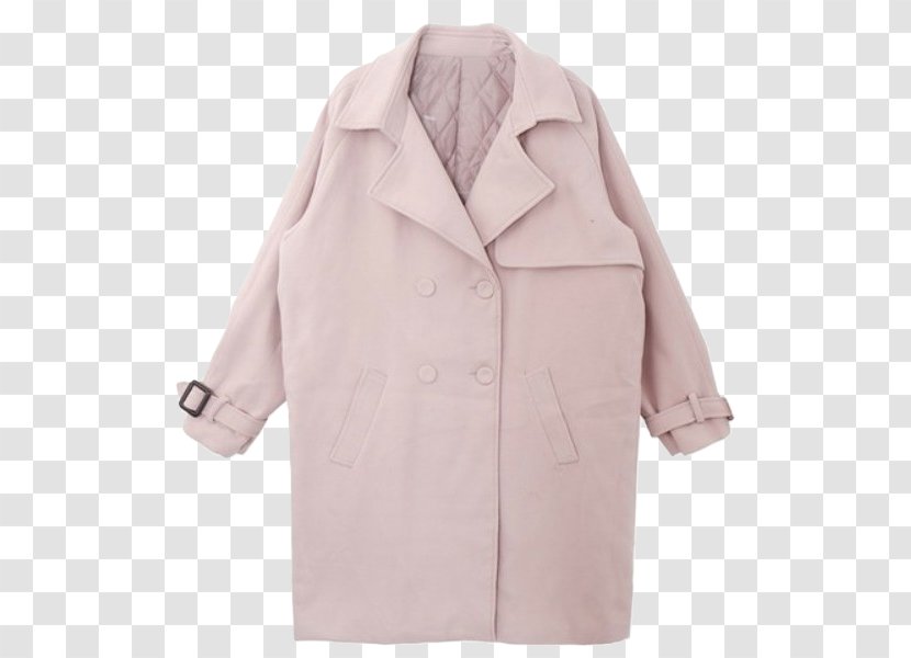 Trench Coat Pink M Overcoat RTV - Dora Boots Transparent PNG