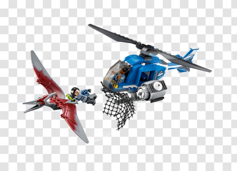 Lego Jurassic World Pteranodon ACU Trooper Dilophosaurus Owen - Aircraft - Toy Transparent PNG