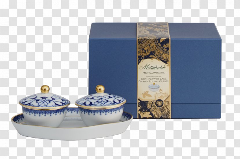 Cobalt Blue Candle Mottahedeh & Company Tray - Perfume - Special Dinner Plate Transparent PNG