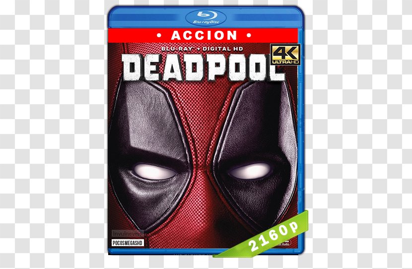Blu-ray Disc Deadpool Product 20th Century Fox Font - 2 - Dual Sword Transparent PNG