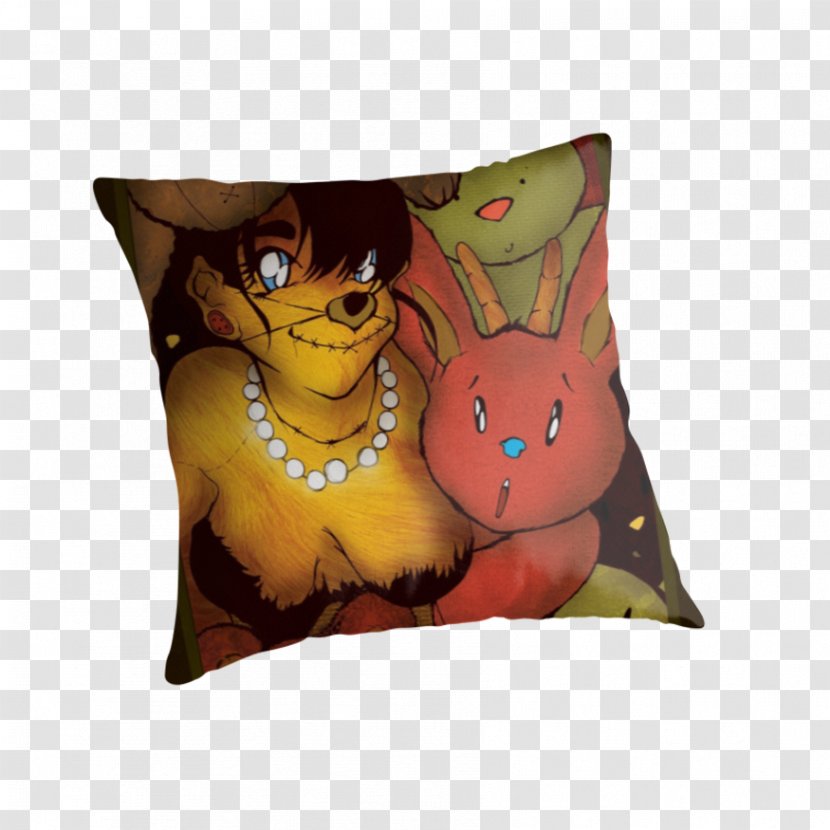 Throw Pillows Cushion Textile Animal - Furry Fandom Transparent PNG
