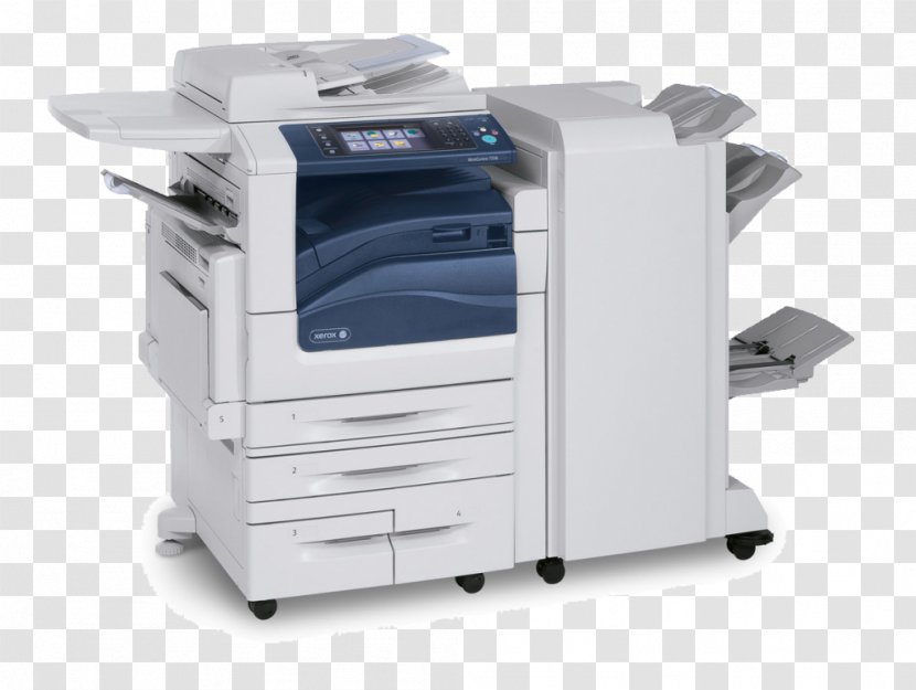 Xerox Photocopier Multi-function Printer Printing Image Scanner - Machine Transparent PNG