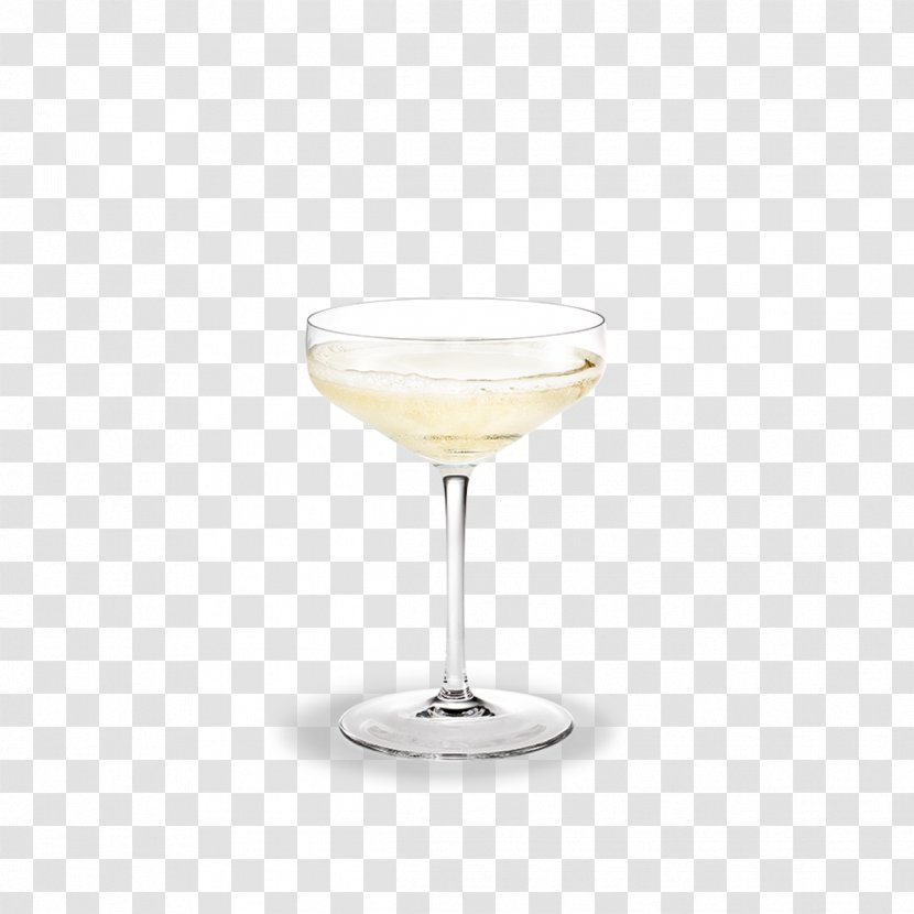 Wine Glass Champagne White Martini - Stemware - Cocktail Glasses Transparent PNG