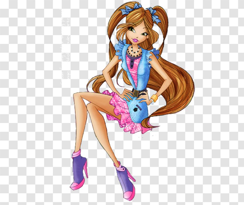 Flora Bloom Butterflix Comedy - Tree - Winx Club Transparent PNG