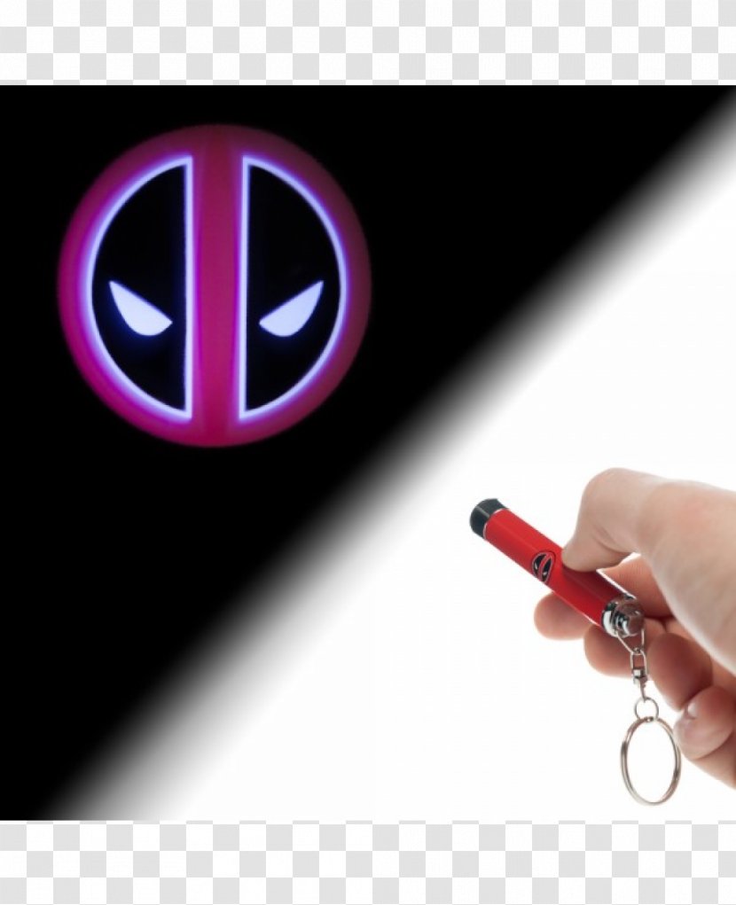 Deadpool Logo Marvel Comics Key Chains Transparent PNG