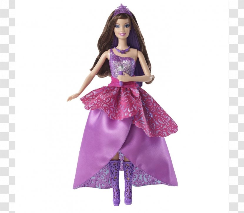Popstar Keira Barbie Doll Princess Tori Toy - As The Island Transparent PNG