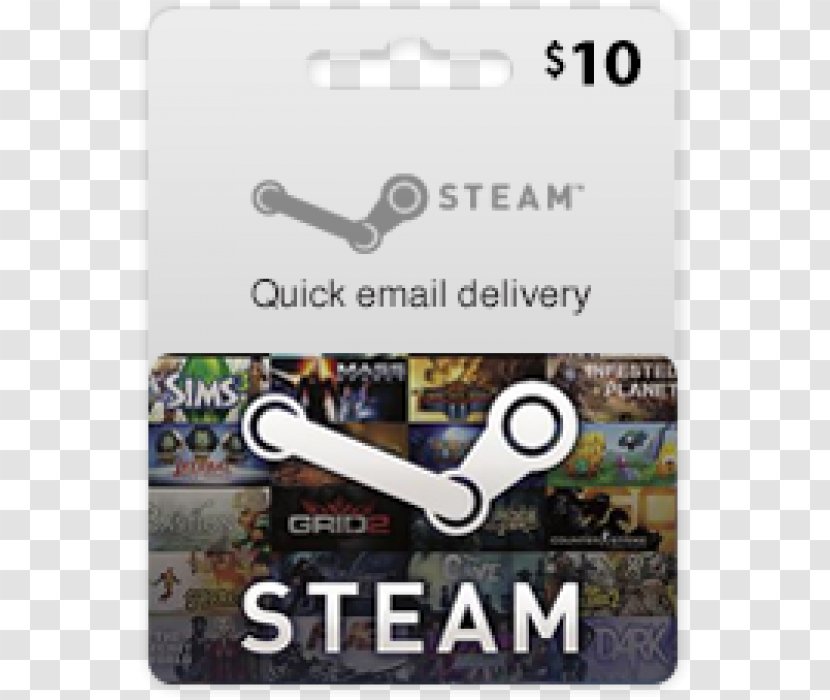 Gift Card Steam Video Game Shopping - Digital Distribution - Cards Transparent PNG